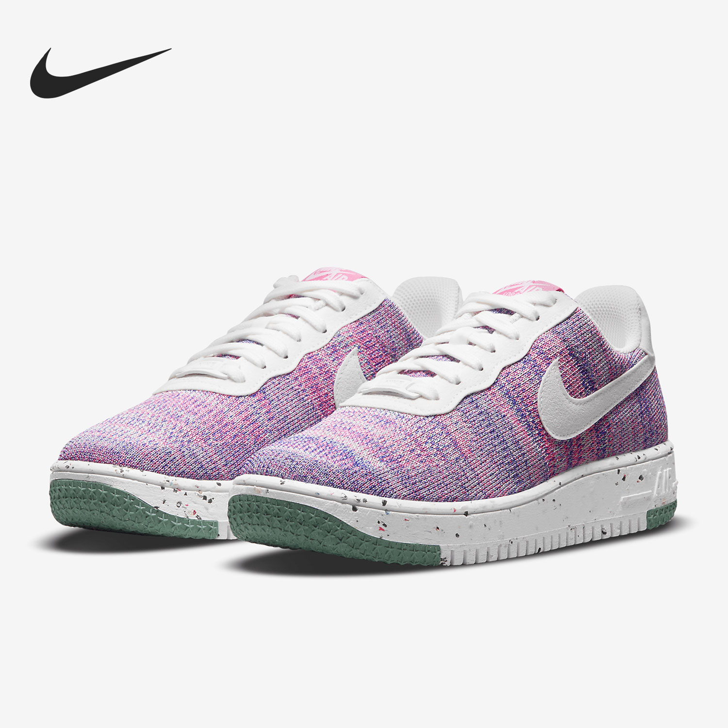 Nike/耐克正品 AF1 CRATER FLYKNIT 女子运动休闲板鞋 DC7273-500