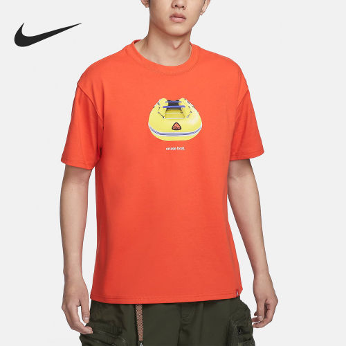 Nike/耐克正品新款男士运动休闲透气圆领短袖T恤FQ3726-809