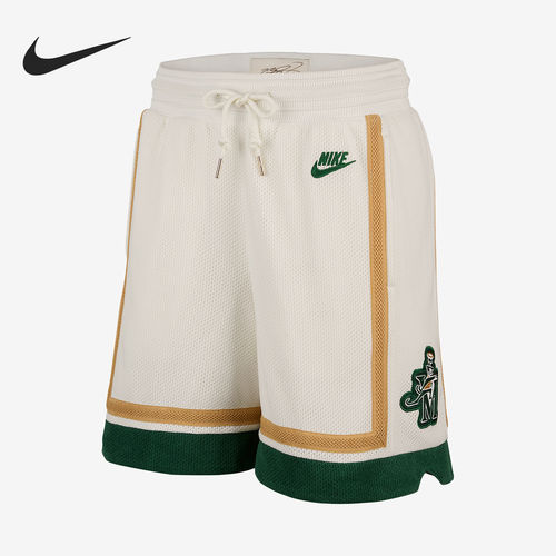 Nike/耐克正品2025男士透气网眼刺绣运动篮球短裤IF0472-133
