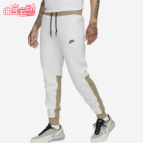 Nike/耐克正品Tech Fleece男士休闲针织拼接运动长裤FB8002-121