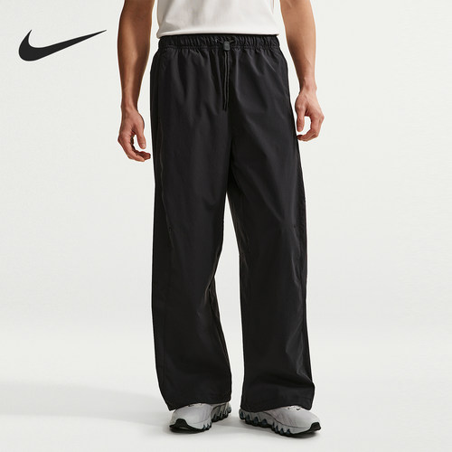 Nike/耐克正品Dri-FIT男士宽松透气系带简约长裤IF1283-097