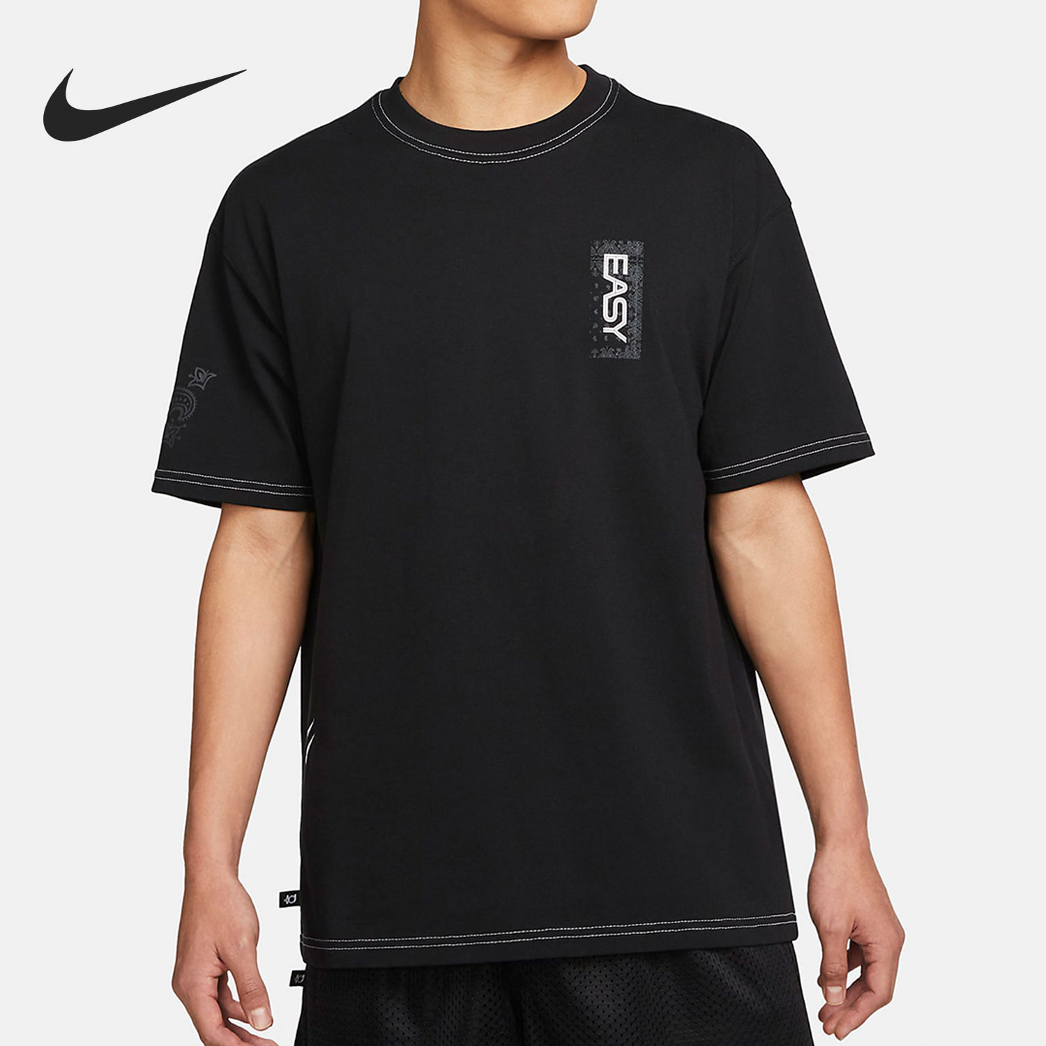 Nike/耐克正品KD杜兰特夏季新款男子篮球运动T恤 DQ1878-010