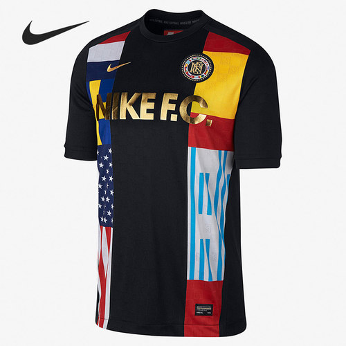 Nike/耐克正品FC TOP运动男子圆领足球短袖上衣 886873-011