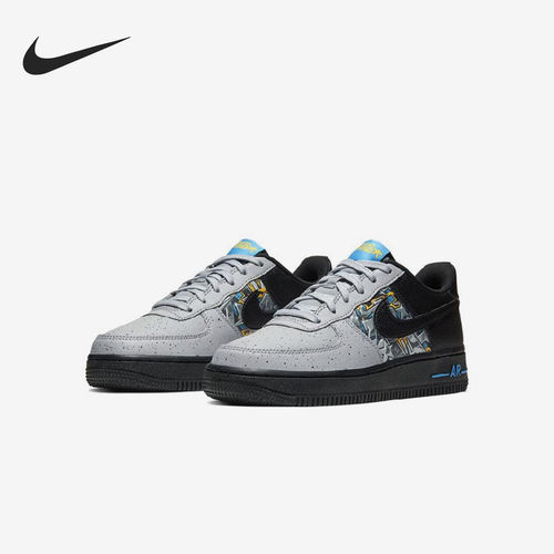 Nike耐克正品Air Force 1 LV8大童防滑低帮包裹性板鞋CQ4217-001