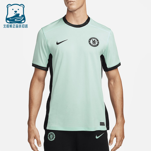 Nike/耐克正品男士吸湿排汗印花圆领经典套头短袖T恤DX9819-354