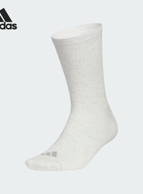 Adidas/阿迪达斯正品2025新款男女中筒运动袜一双装KA9259