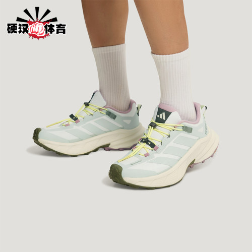 Adidas/阿迪达斯正品男女休闲简约舒适轻量防滑徒步鞋LA6915