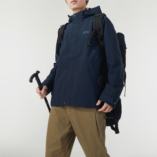 wolfskin 防水简约冲锋衣5124051 狼爪正品 男士 1010 新款 Jack