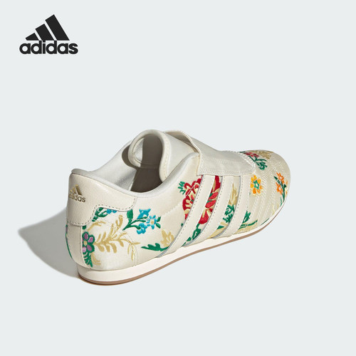 Adidas/阿迪达斯正品SHOES女士时尚刺绣提花低帮运动鞋JR3705