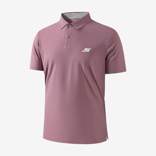 Skechers斯凯奇正品POLO男女透气轻薄防晒翻领衫P226M204-04JD