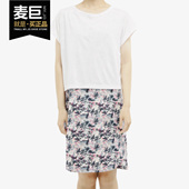 新款 裙子当季 女装 长款 连衣裙DU2370 Adidas 短袖 阿迪达斯正品