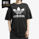 新款 三叶草 TEE Adidas 上衣 当季 女子短袖 EC1884 阿迪达斯正品