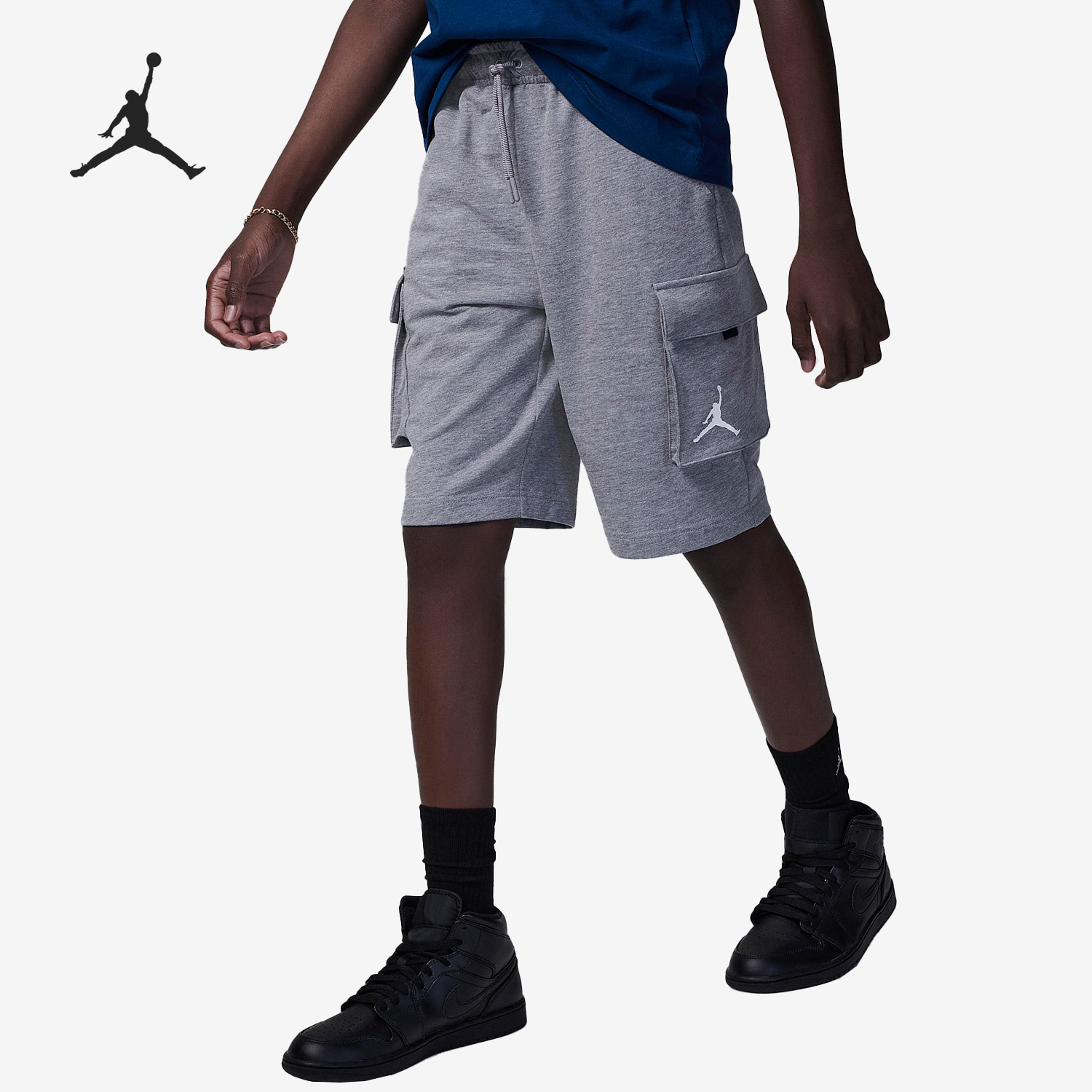 耐克JORDAN儿童运动休闲透气短裤