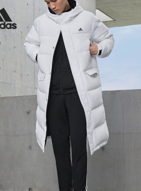 Adidas/阿迪达斯正品冬季新款男士长款保暖休闲羽绒服IV7559