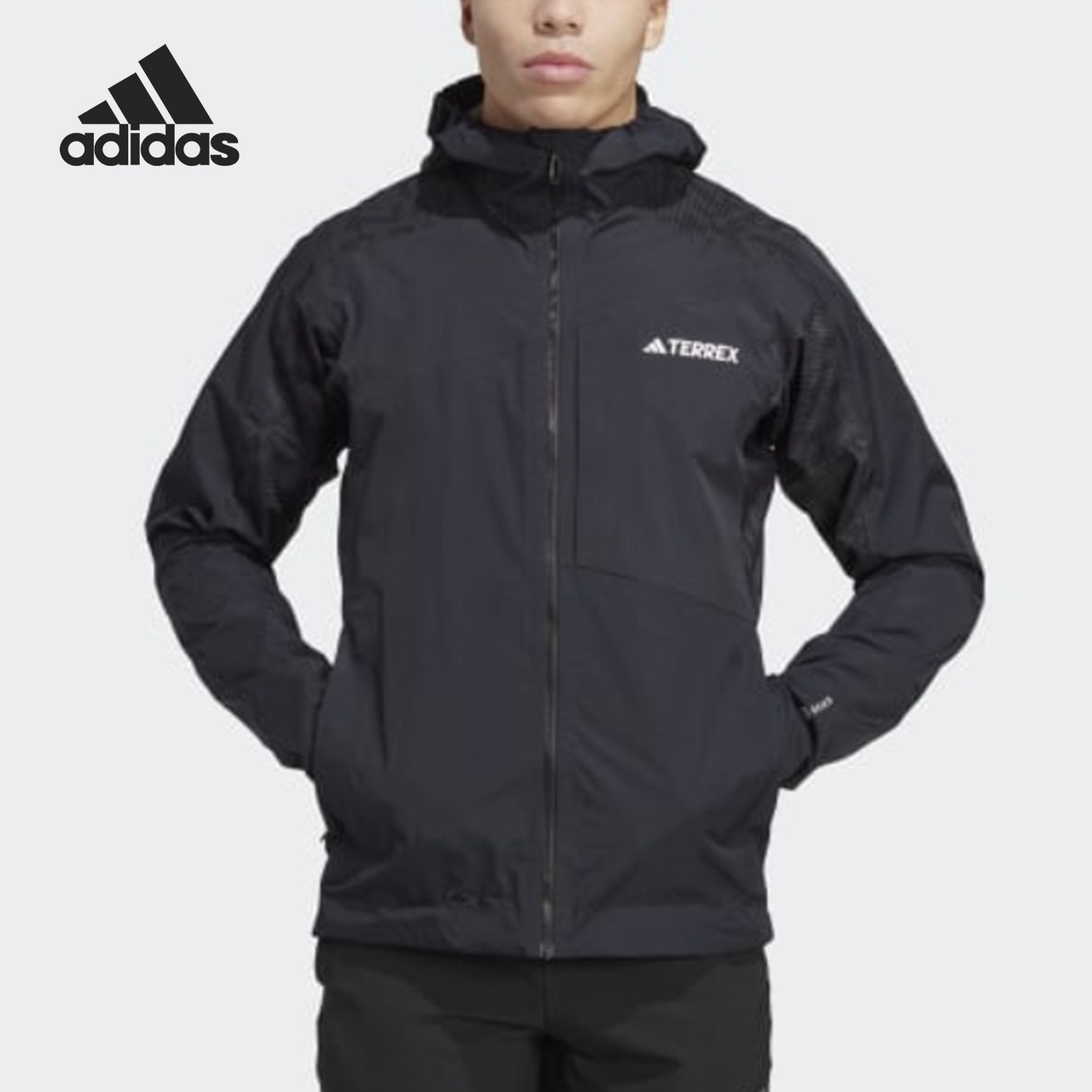 Adidas/阿迪达斯正品当季新款男士拉链夹克外套HN2912