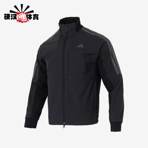 Adidas/阿迪达斯正品2026年新款男士简约舒适运动夹克外套KR0932