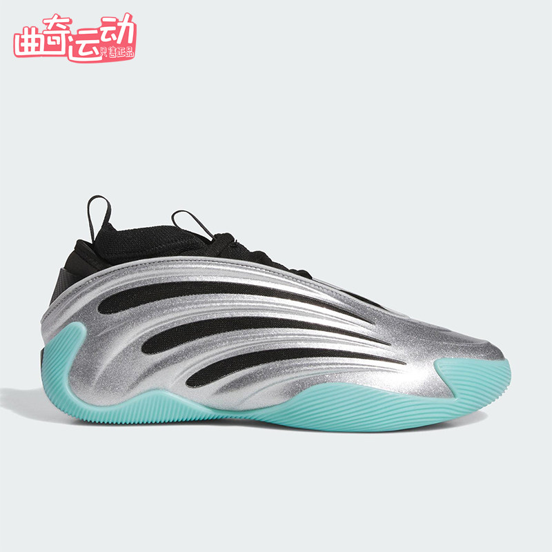 Adidas/阿迪达斯正品2025秋季款男女减震中帮时尚篮球鞋JS1028