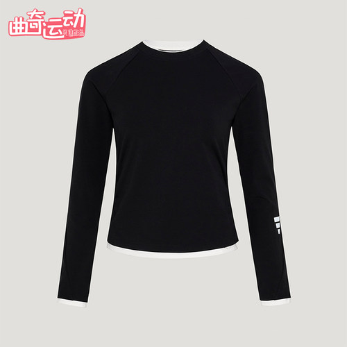 Adidas/阿迪达斯正品FOS W TEE LS2 女运动休闲经典长袖T恤KU5428