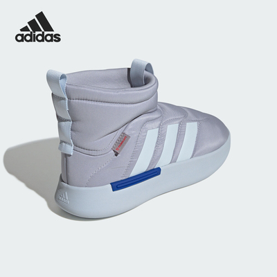 Adidas/阿迪达斯正品ADIPUFF MID男女保暖运动休闲棉鞋JR0073