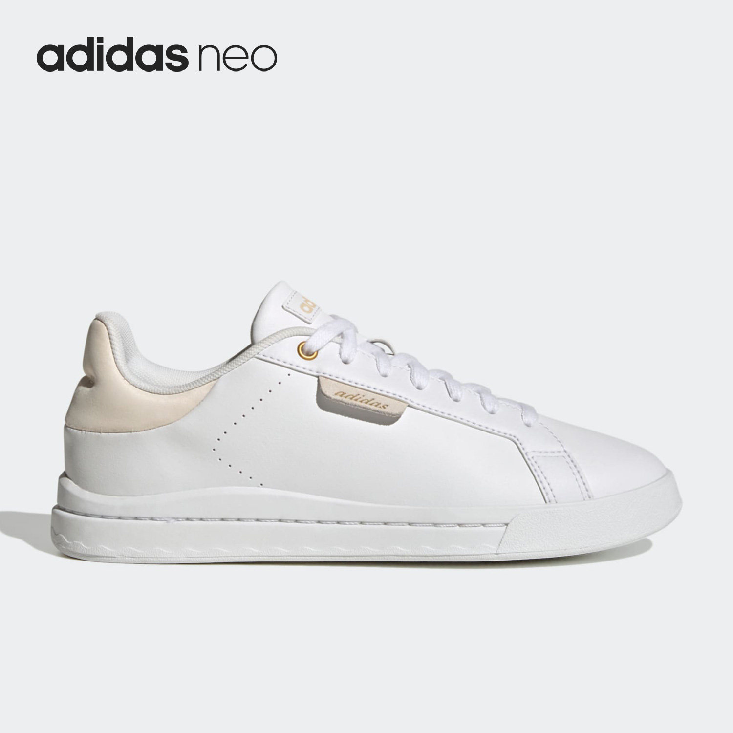 Adidas/阿迪达斯 正品NEO Court Silk女子运动低帮板鞋GY9255