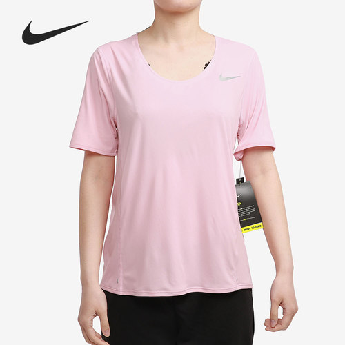 Nike/耐克正品当季新款女子圆领宽松透气运动T恤CJ9445-010