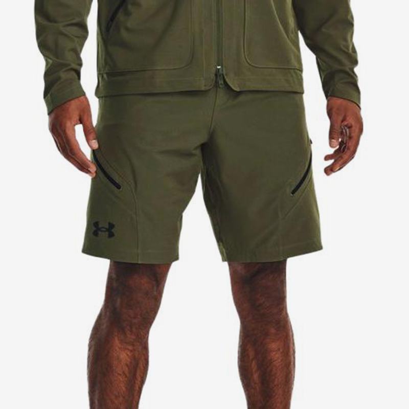 UA/安德玛正品运动男士松紧训练休闲户外舒适梭织短裤1374765-390