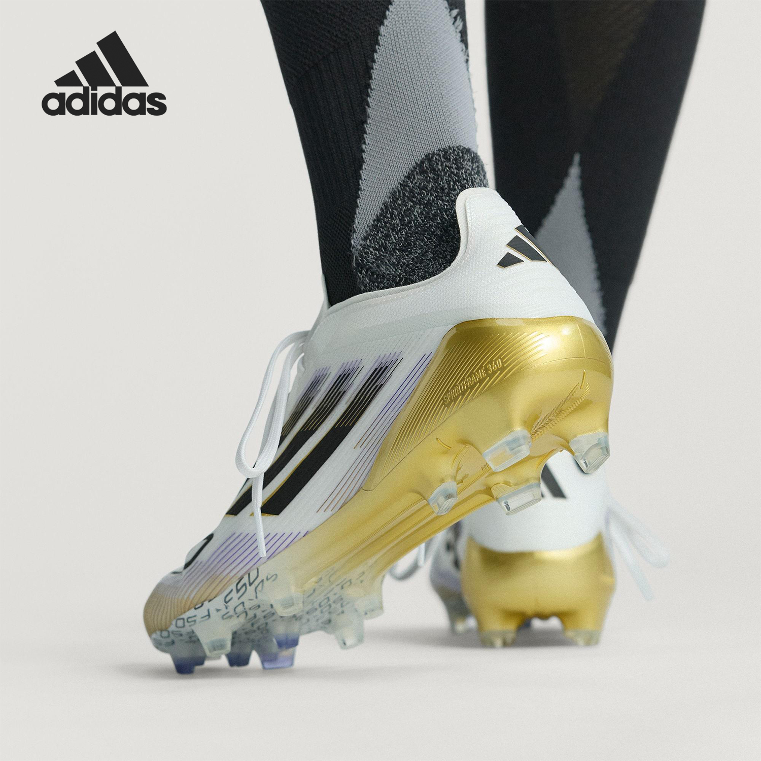 Adidas/阿迪达斯正品F50 ELITE男女低帮训练系带足球鞋JH7617