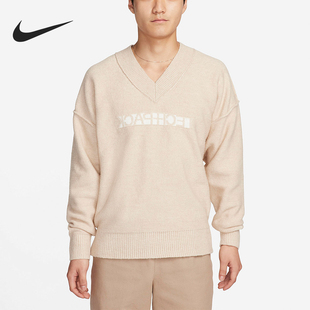 耐克正品 FB7810 Tech 针织宽松V领套头衫 126 Pack男士 Nike
