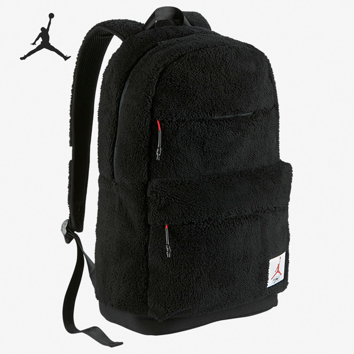 Nike/耐克正品AIR JORDAN AJ4儿童运动旅行书包毛绒双肩包HA5488