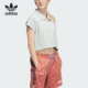阿迪达斯正品 三叶草女子时尚 休闲短袖 Adidas POLO衫 IJ5225