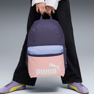 Puma彪马正品PHASE COLOR BLOCK男女撞色户外运动双肩包091175-08