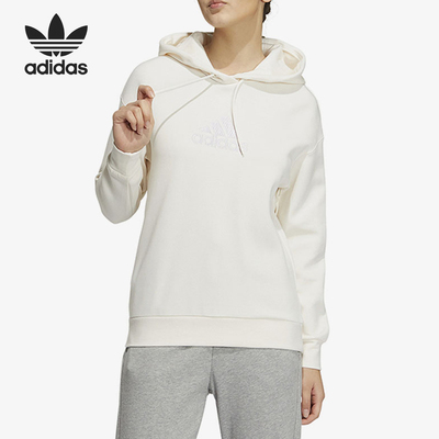 Adidas/阿迪达斯正品MH BOS HOODY女士连帽休闲卫衣HM7070