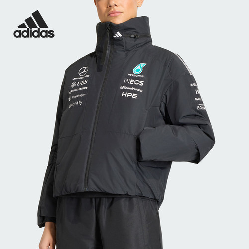 Adidas/阿迪达斯正品梅赛德斯AMG马石油F1车队夹克外套KE5553