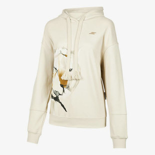 运动连帽卫衣套头衫 Skechers ZHI联名女子新款 斯凯奇正品