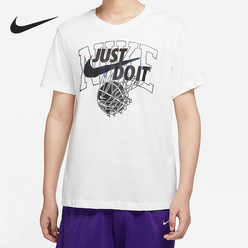 Nike/耐克正品夏季新款男子印花休闲运动短袖T恤DR7640-100