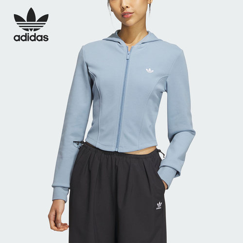 阿迪达斯正品女子夹克外套