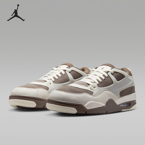 Nike耐克正品Air Jordan 4男款低帮防滑耐磨篮球鞋IB7693-001