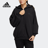 新款 冬季 女子运动宽松加绒外套HM2814 阿迪达斯正品 Adidas