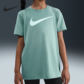 耐克正品 Dri FIT大童透气休闲网球运动短袖 Nike FZ5199 017