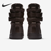耐克正品 864024 Velvet Nike 高帮板鞋 AF1 Brown男士 203