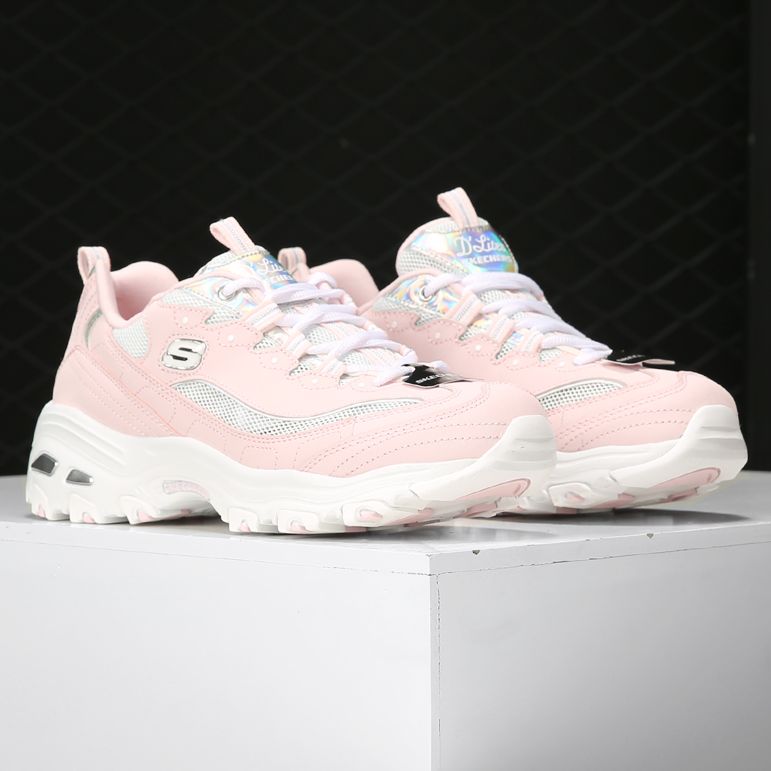 斯凯奇D'LITES女子跑步鞋