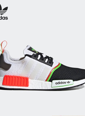 Adidas/阿迪达斯正品三叶草NMD_R1经典女子跑步运动鞋 FY2425