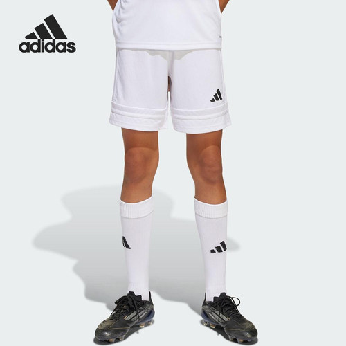 Adidas/阿迪达斯正品25夏季新款大童训练透气运动短裤JJ2423
