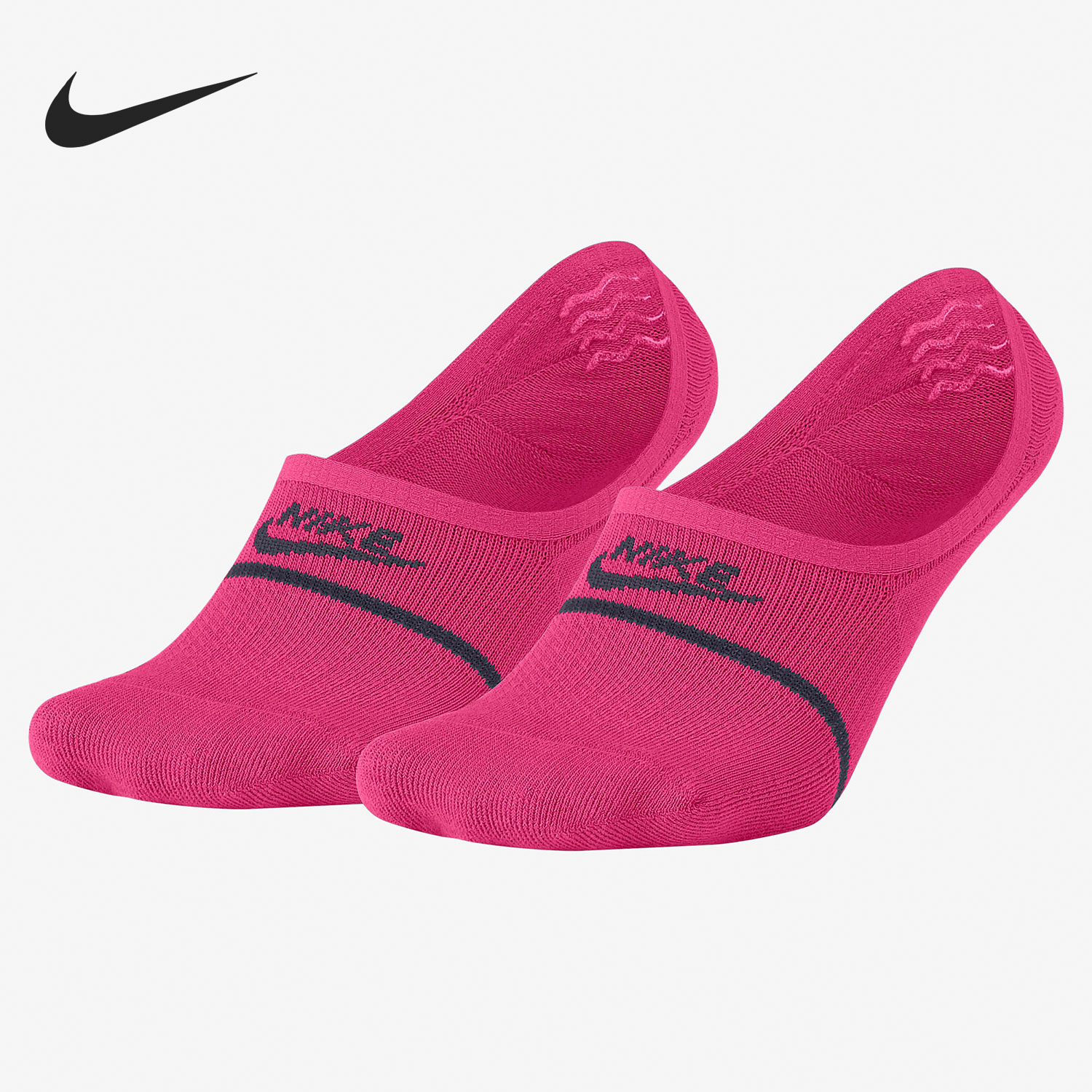 Nike/耐克正品时尚休闲男女运动跑步船袜两双装SX7168-674