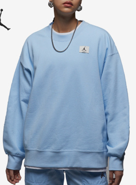 Nike/耐克正品新款女子休闲运动圆领套头长袖卫衣 DQ4600-411