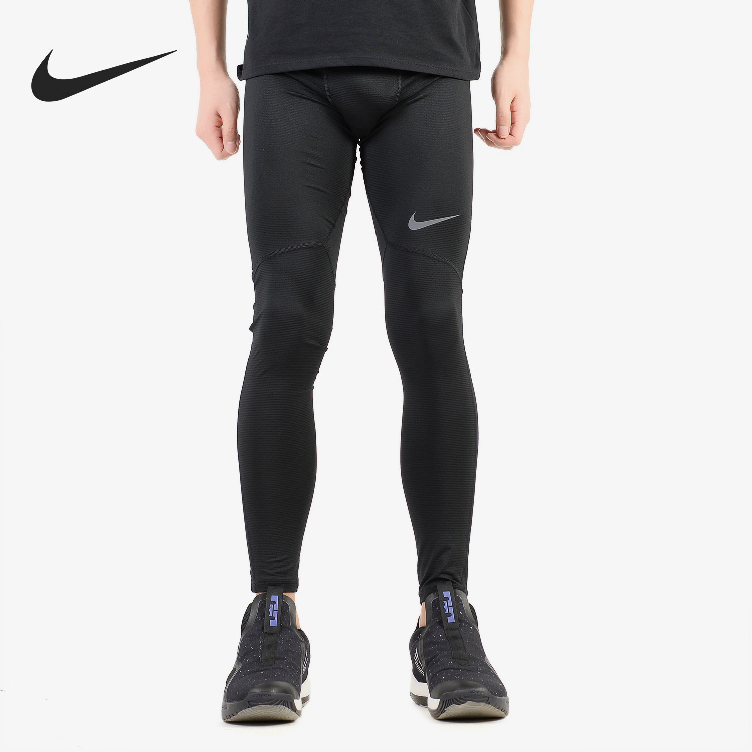 Nike/耐克正品2025冬季款男士训练紧身健身长裤888295-011