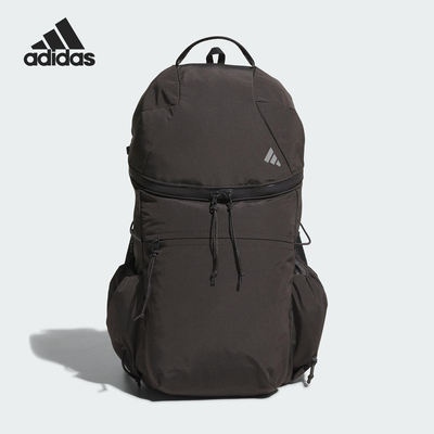 Adidas/阿迪达斯正品2025新款男女款拉链经典双肩背包JZ0583