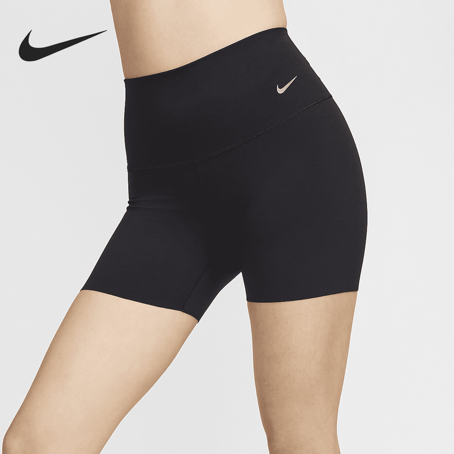Nike/耐克正品低强度女士高腰亲肤舒适骑行短裤FN3157-010