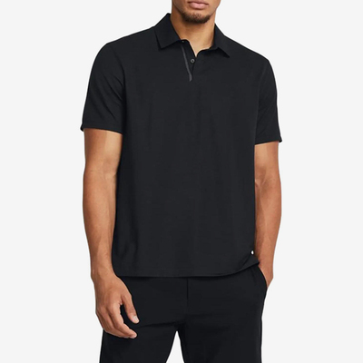 UA/安德玛正品运动男士柔软舒适干爽经典短袖POLO衫1385128-001