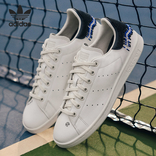 Adidas/阿迪达斯正品2025三叶草男女透气低帮系带板鞋JR0022